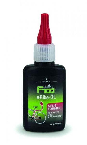 F100 Premium Fahrradpflege, Schmier-/Pflegemittel, E-Bike Kettenöl, 50ml, in Tropfflasche, NEUE Formel