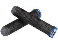 Spank Spike 30, lock-on grip, diameter 30mm, length 145mm, black/blue, 30