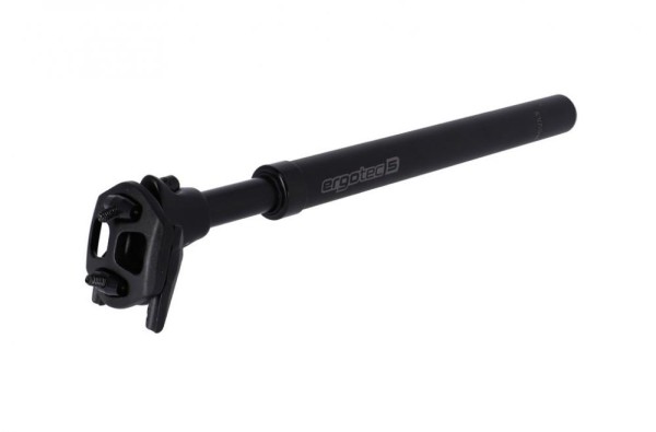 Ergotec Federsattelstütze SP-10.0 &#216;27,2mm L350mm Alu schwarz