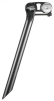 Ergotec Patentsattelstütze Futura vertikal-verst &#216; 27,2mm 400mm  schwarz Alu
