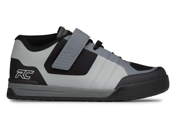 Ride Concepts Transition Clip Men's Shoe, Charcoal/Grey, 46