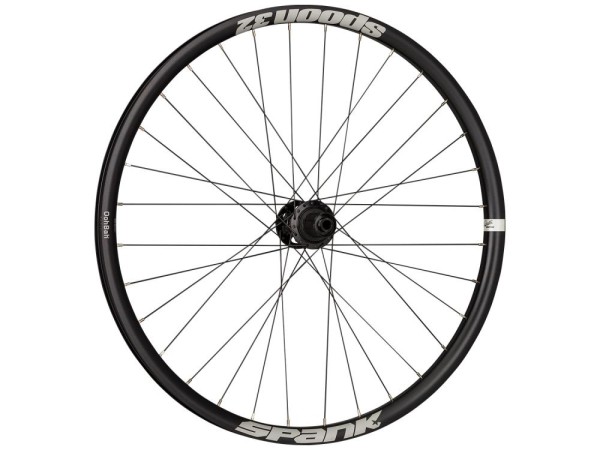 Spank Spoon32 HG Rear Wheel, 27,5zoll, 32H, 142/135mm, black, 650B