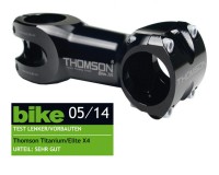 Thomson Ahead Vorbau Elite X4 schwarz 1 1/8" 10&#176; 80mm 31,8mm Lenkerkl.