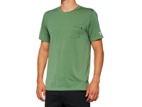 100% Mission Athletic T-Shirt, olive, L