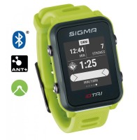 Sport Uhr Sigma ID Tri Basic versch. Farben - Farbe: neon grün