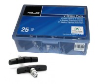 XLC V-Brake Bremsschuhe BS-V01 OEM-Verpackung 25 Paar 70mmEVP per Set