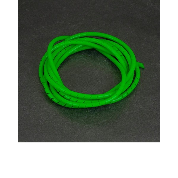 Capgo BL Spiralschlauch Kabelschutz ID 4.8mm AD 6mm 2m grün