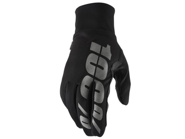 100% Hydromatic Waterproof Gloves, black, M
