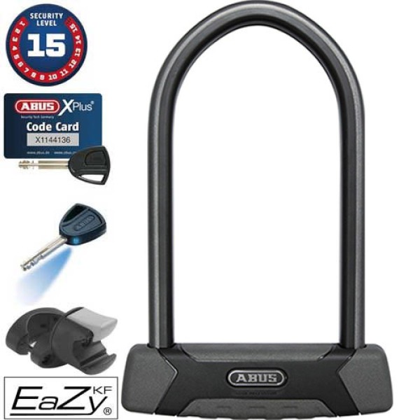 Abus Bügelschloss Granit X-Plus 540 L 300 mm W 108 mm D 13 mm EaZyKF