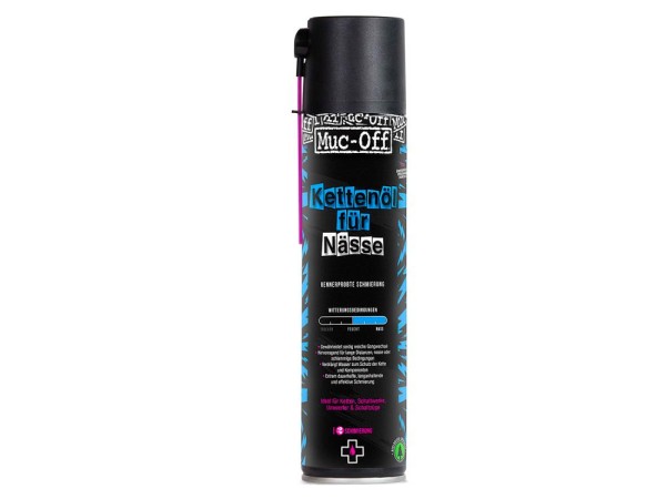 Muc Off Wet Weather Lube Aerosol 400ml DE