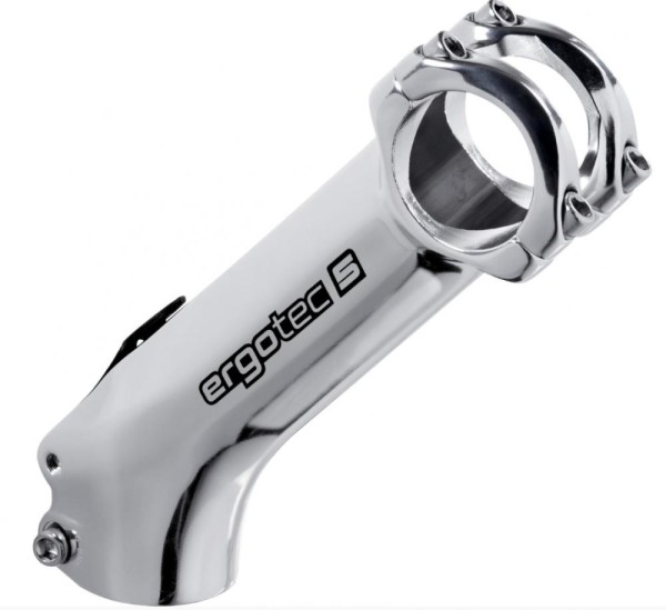 Ergotec Vorbau High Charisma Ahead 110 mm 25,4 mm silber Level 5