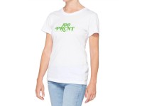 100% Searles Women's Crewneck T-Shirt, white, L