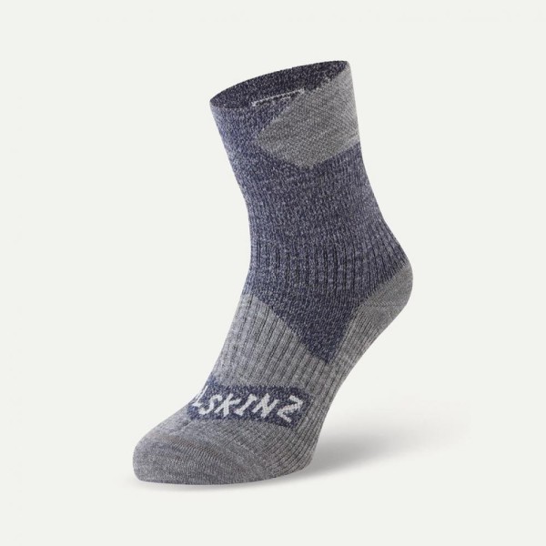 Socken SealSkinz Bircham blau/grau, Gr. XL, unisex