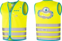 Wowow Sicherheitsweste Crazy Monster Jacket für Kinder Größe S gelb 