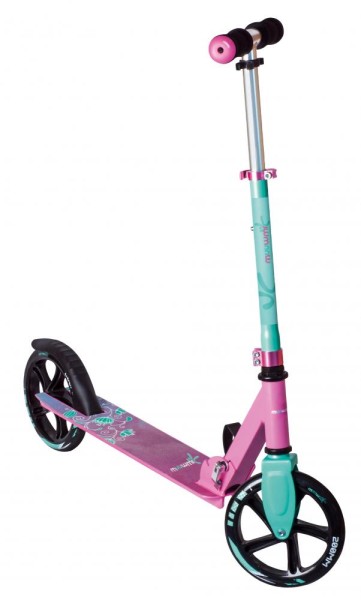 Muuwmi Aluminium Scooter pink türkis 200mm