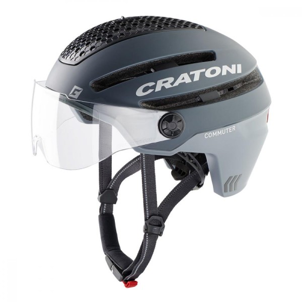 Cratoni Helm Commuter Pedelec grau matt Gr. S/M 54-58 cm