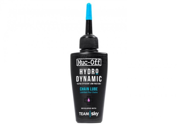 Muc-Off, Schmier/- Pflegemittel, Kettenschmiermittel, Hydrodynamic Team Sky Lube, 50ml Flasche, bietet ultimative Performance bei nassen/feuchten/trockenen/staubigen Bedingungen, petroleumfreie und umweltfreundliche Formel, synthetische Formel für Langstr