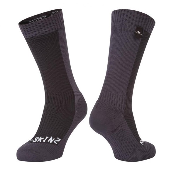 Socken SealSkinz Starston schwarz/grau, Gr. M