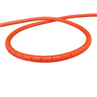 Capgo BL Spiralschlauch Kabelschutz ID 4.8mm AD 6mm 2m neon rot