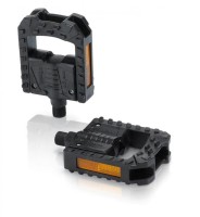 XLC Faltpedal PD-F01 Kunststoff, schwarz, Reflektor