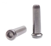 Zugendhülse Alu für 1,0 - 1,80mm Innenzug, silber