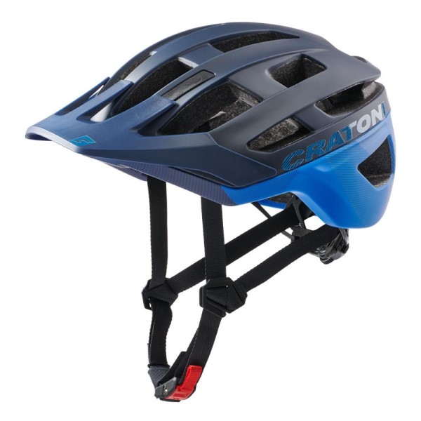 Cratoni Helm AllRace MTB blau matt Gr. S/M 52-57 cm