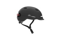 Livall Helm C20 schwarz Stadthelm mit Bremslicht und SOS-Alarm Gr 54-58 cm
