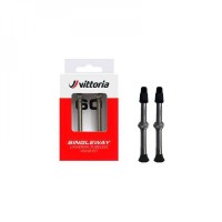 Vittoria Singleway Tubeless-Ventil 40mm silber, SV, 2er Set