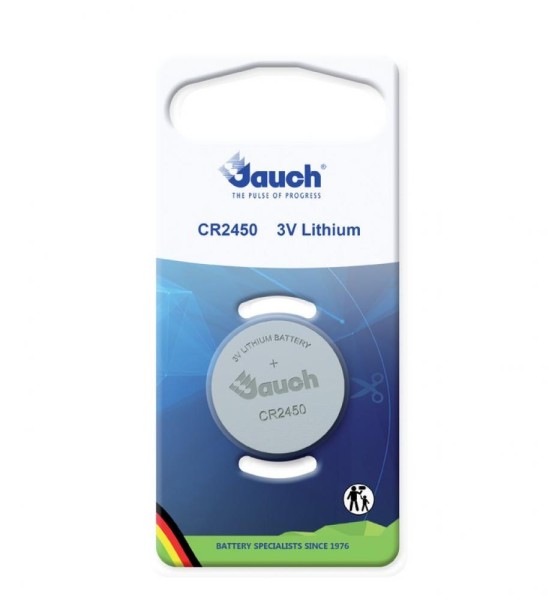 Batterie Jauch Knopfzelle CR2450 Lithium, 3 V 620 mAh