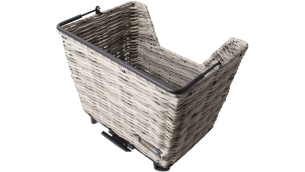 AtranVelo Fahrradkorb Picnic AVS Grau L 25 x B 40 x H 31cm