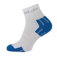 XLC MTB Socke Coolmax&#174; CS-C02 weiß/blau Gr. 47 - 49