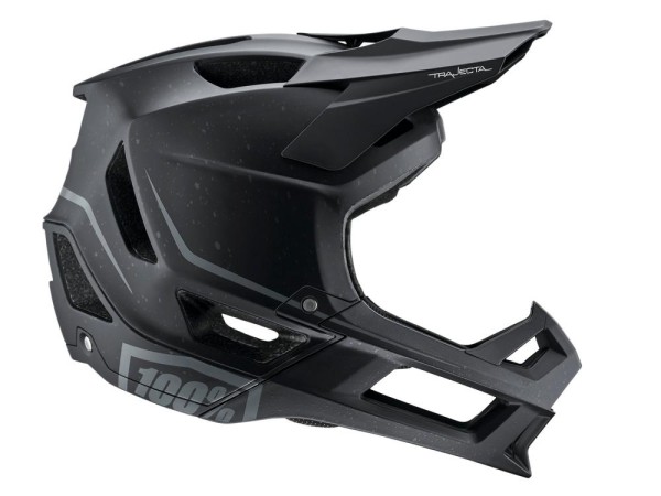 100% Trajecta helmet w/Fidlock, black, L