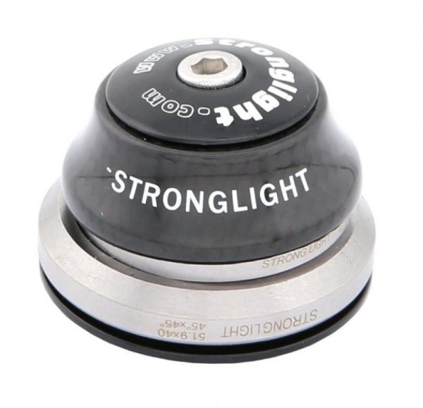 Stronglight Steuersatz 11/8-1,5" AHEA light in Carbon OVERSIZE