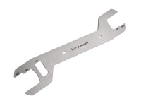 Birzman double-sided BB & Headset wrench w. hookspanner, silver