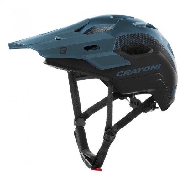Cratoni Helm C-Maniac 2.0 Trail schwarz/petrol matt Gr. L/XL 58-61 cm