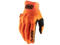 100% Cognito Gloves, orange/black, M