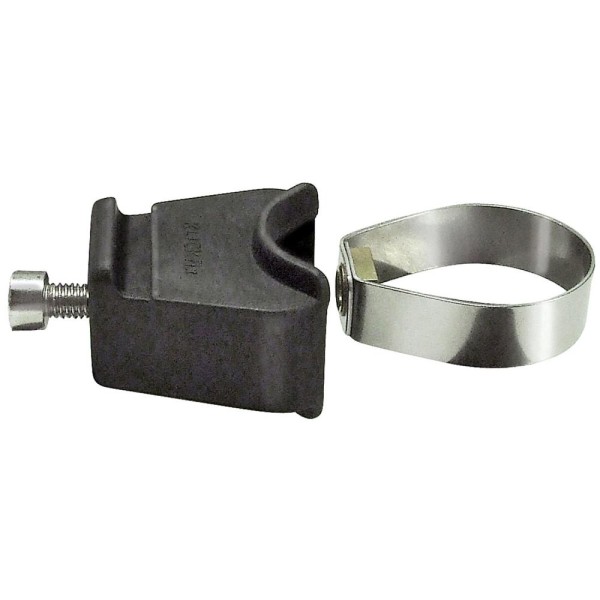 Rixen Kaul KLICKfix Contour Adapter | Halterung schwarz für Taschen an Sattelstützen Ø 25-32 mm