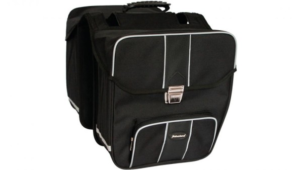 HABERLAND DT 9732 DOPPEL- PACKTASCHE,SCHW.