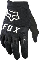 Fox Youth Dirtpaw Glove Wrist Closure Single Layer Handschuhe black white Größe Kids -M