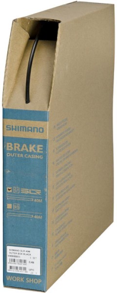 Shimano Bremszugaußenhülle SLR, SLR, 40 Meter (Rolle), Schwarz
