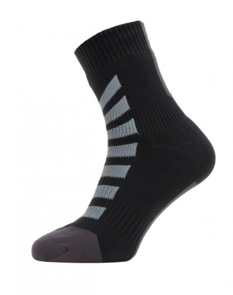 Socken SealSkinz All Weather Ankle Gr.S (36-38)  Hydrostop schwarz/grau