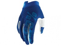100% iTrack Glove FA18, Blue/Navy, XXL