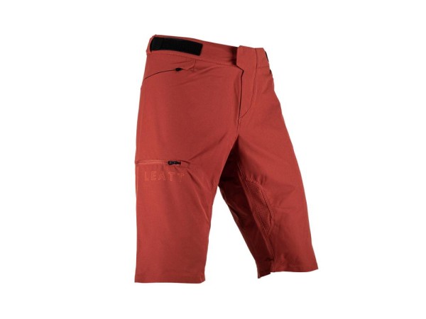 Leatt MTB Trail 1.0 Shorts, Lava - 2023, XL