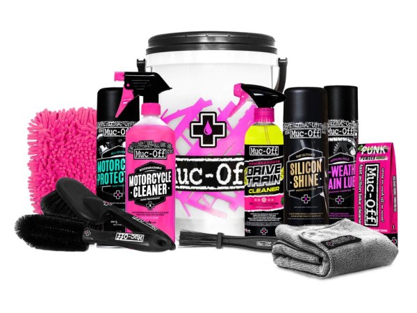 Muc Off Powersports Bucket Kit, black