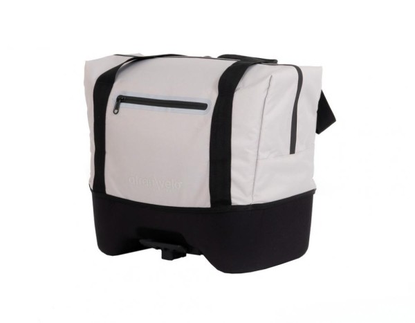 System-Fahrradtasche Atranvelo Beat 37x34x21cm,grau, 27ltr, inkl. AVS System