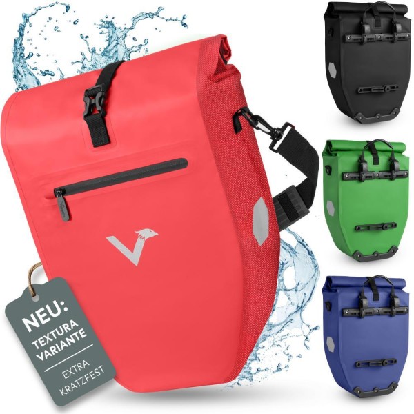 Valkental Gepäckträgertasche ValkBasic rot 20L