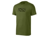 iXS Brand Tee T-Shirt, olive, M