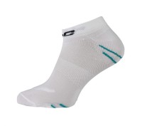 XLC Rennrad Footie Socke CS-S02 weiß/grün Gr. 47 - 49