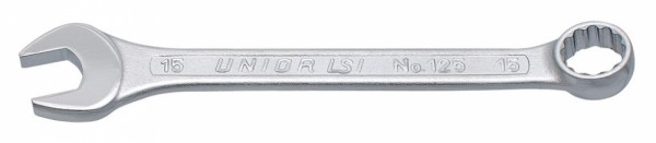 Ringgabelschlüssel Unior kurz, gekröpft 8mm, Länge 119mm, 125/1