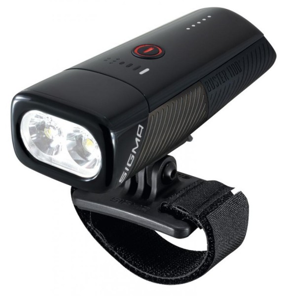 LED-Helmlampe Sigma Buster 1100HL schwarz
